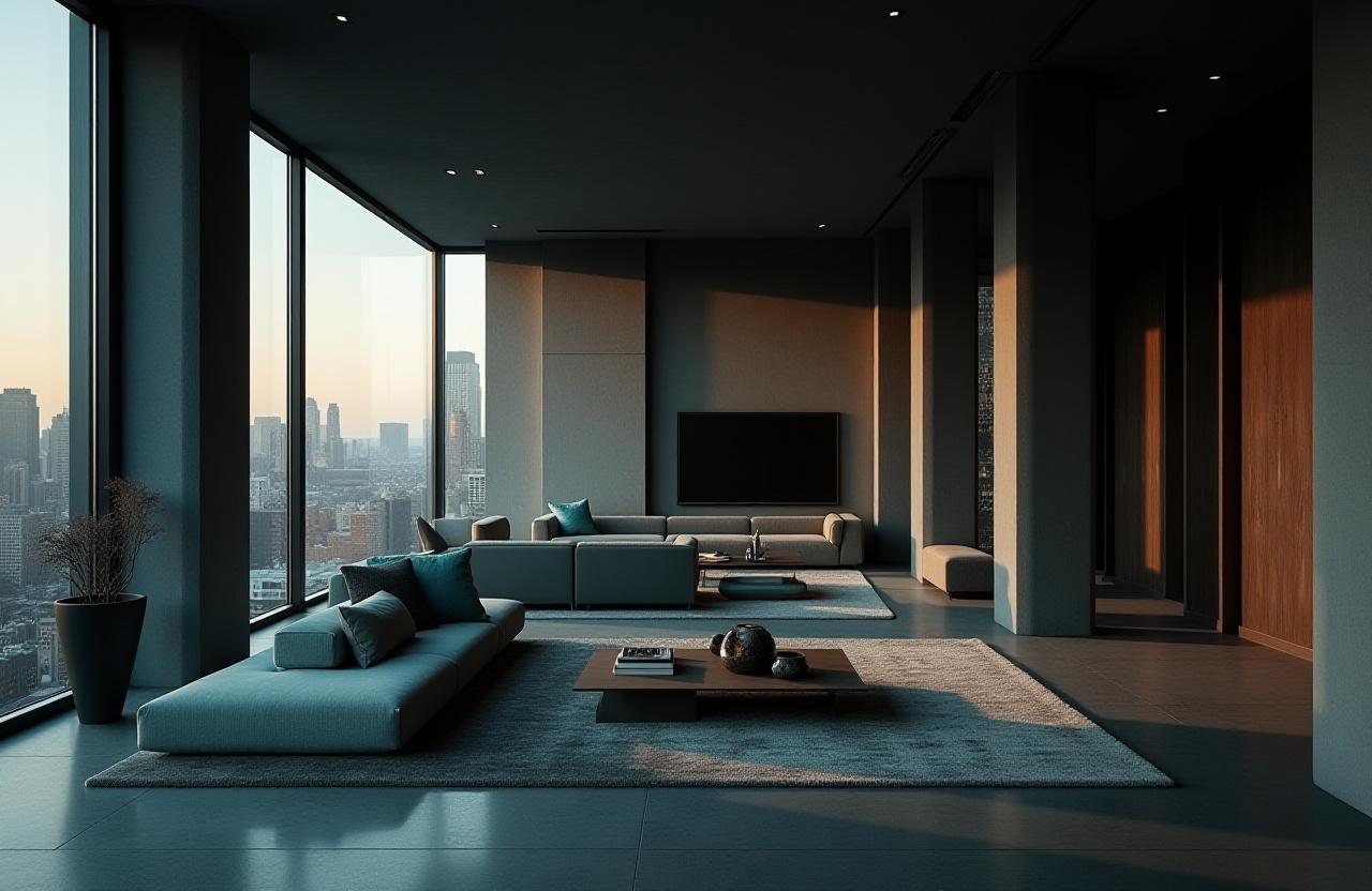 Zen minimalist workspace at Goodwin Place